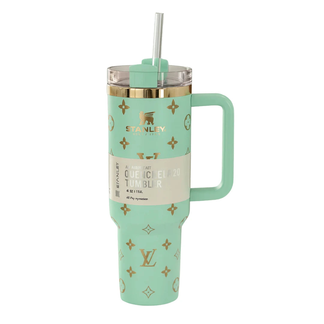 LV™ Aqua Blue Luxury Tumbler