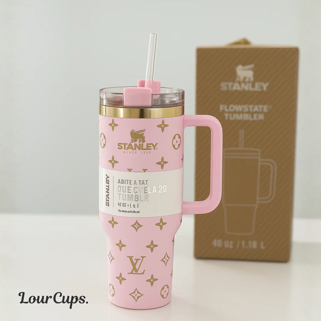 LV™ Baby Pink Premium Tumbler