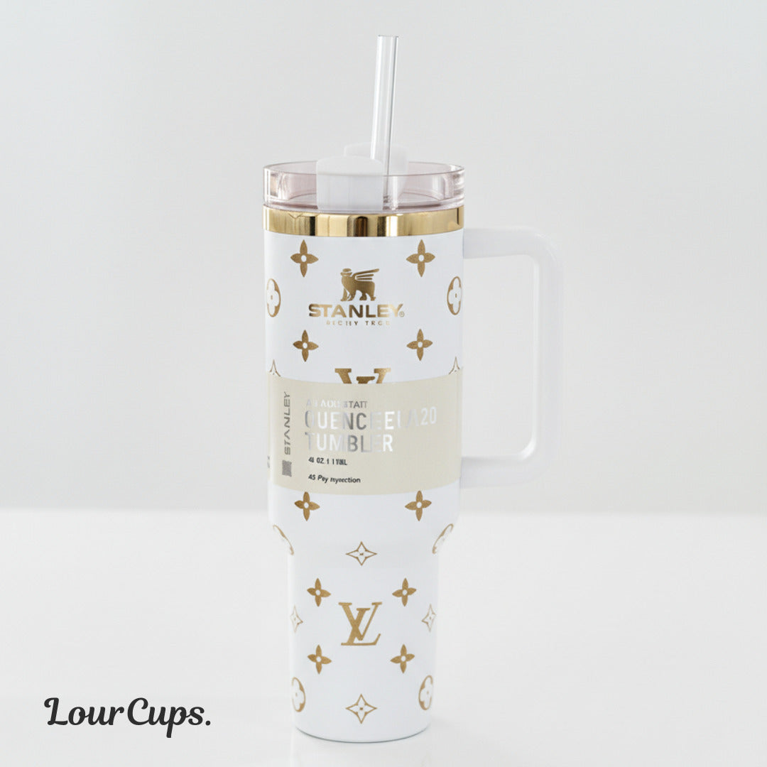 LV™ Elegant White Quencher Tumbler