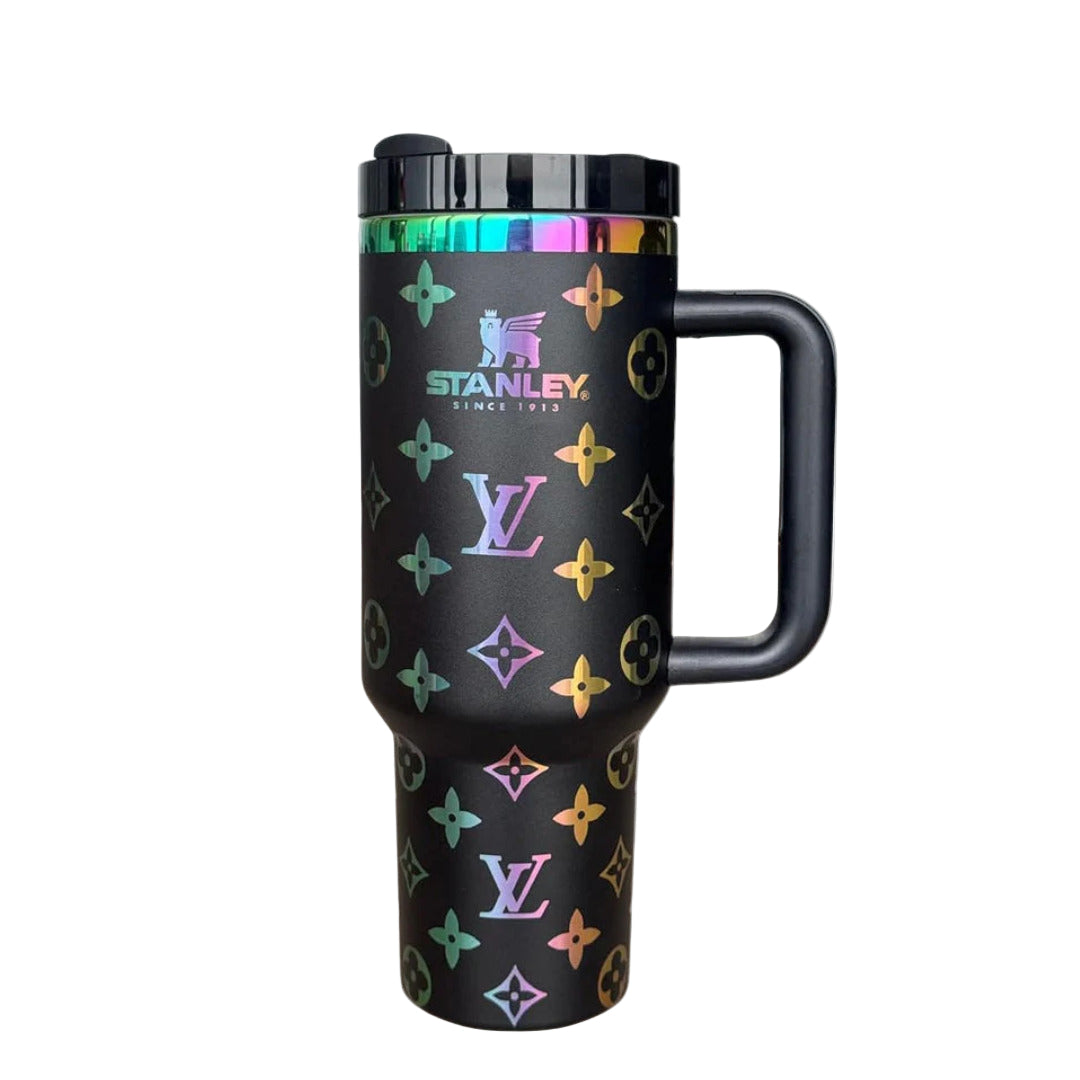 LV™ Rainbow Black Premium Tumbler